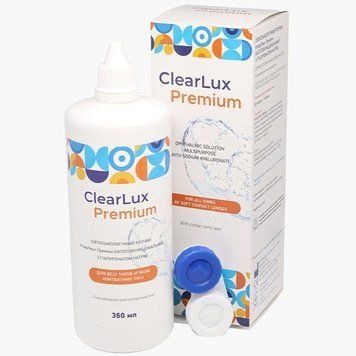 Розчин для контактних лінз ClearLux Premium Р-0037 фото